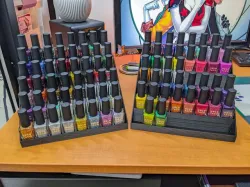 Nail polish stand for 48 Holo Taco bottles.