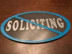 No soliciting