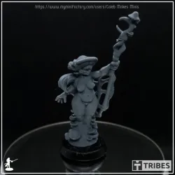 (NSFW) "Mycella" - Circle of Spores Druid Pinup [PRE-SUPPORTED] | Firbolg Series