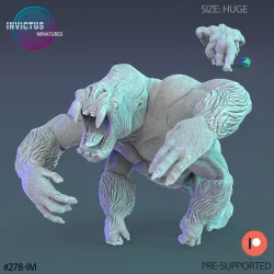 Nuclear Ape Set / Space Gorilla / Kong Beast / Cosmic Predator Monkey / Alien War Science / Cyberpunk Machine / Invasion Army / Battle Robot / Trooper Attack / Sci-Fi Encounter