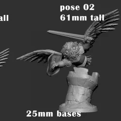 Owl knight Winged (pose 2 of 3)