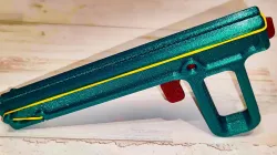 Paper plane gun