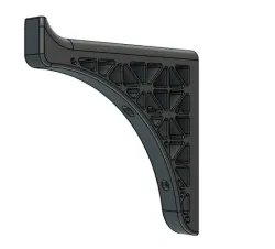 Plane wall mount