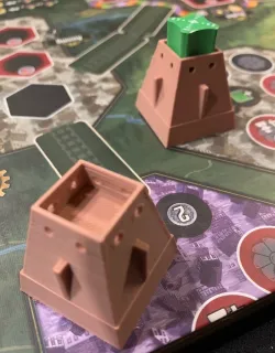 Power plant upgrade for Nucleum Board game
