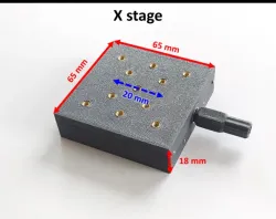 Printed linear stage