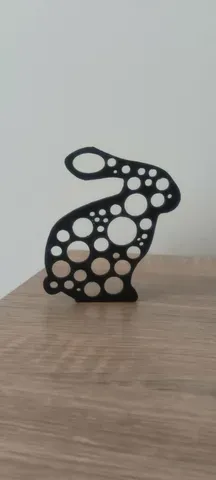 Rabbit Glass Coaster