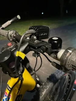 Rigid Ignite LED bicycle headlight mount