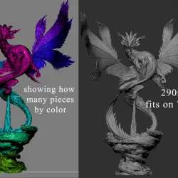 Royal Feathered Dragon (2023 new pose)