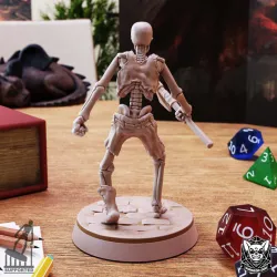 Skeleton Clothed- B