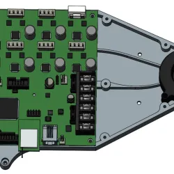 Snapmaker J1 Halter für / holder for Duet 2 6HC