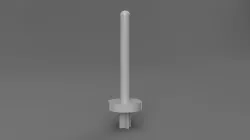 Spool pin for Łucznik sewing machine
