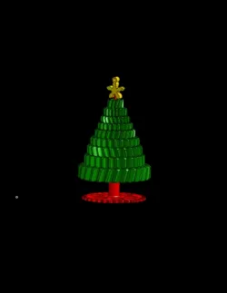 Steampunk Gear Christmas Tree