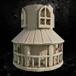 Stone windmill