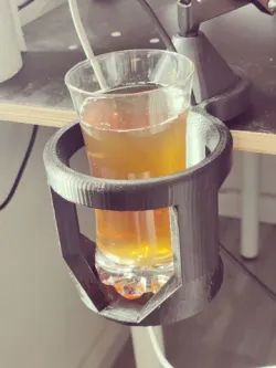Sturdy Desk Drinking Glass holder for Tonor microphone arm
