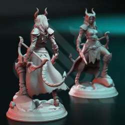 Tiefling Horizon Walker Ranger - Elkava