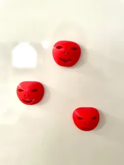 Tomato Face - Fridge Magnet