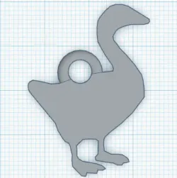 Untitled Goose Game Keychain