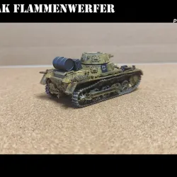 Upgrade for my Panzer I A into a Panzer IA Flammenwerfer