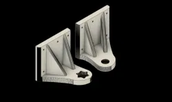 Wall-Mounted Single Backdrop Paper Roll Pulldown Rack