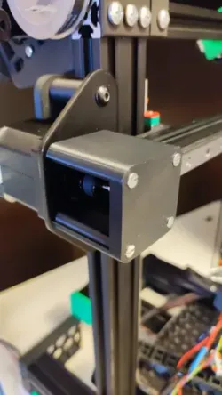 X-STEPPER MOTOR COVER 4mm SCREW HOLES FOR LINEAR RAIL