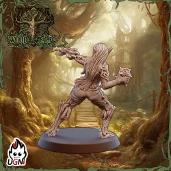 x2 Thrower #02 - Wood Elf Team