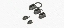 XT30 and XT60 Battery Caps - with Finger pull