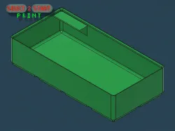 2x4x5 Bin | Lable | Gridfinity | Deskorganizer | Tool | select2stertPrint