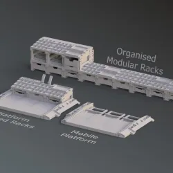 3D Printable Mobile Hobby Station Hobby Anywhere