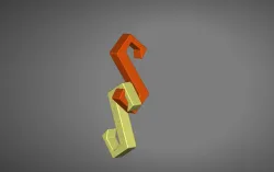 Back pack extension hook