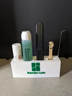 Bambu Lab X1C/P1P All-in-one magnetic caddy - Glue stick, Scraper, AMS Tool, H2 Wrench
