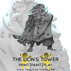 Cloaked Ghasts set 1 (2 models) - 32mm scale presupported miniatures