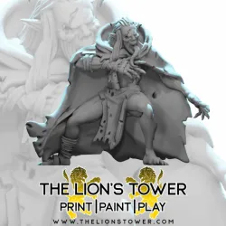 Cloaked Ghasts set 2 - 2 models, 32mm scale presupported miniatures