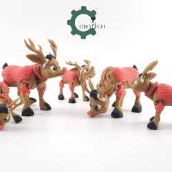 Cobotech Articulated Reindeer by Cobotech