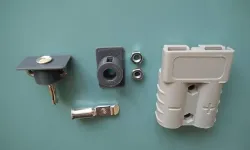 Crimp tool for Anderson-style / SB50 connectors (single use)