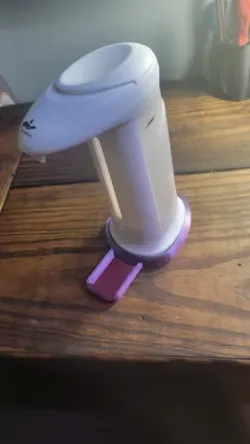 CVS brand soap dispenser base with trip tray
