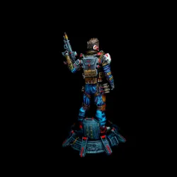 Cyberpunk Combat Medic - Romero "Ratchet" De La Vega