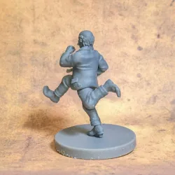 Dan McGhann, the Three Legged Man