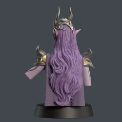 Dark Elf Queen Bust 75mm