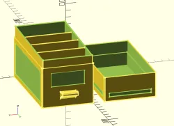 Deck box with options (MTG, pokemon cards)