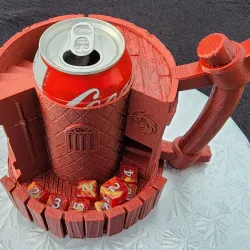 Deluxe Can Holding Dice Tower