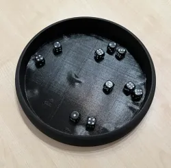 Dice board / Würfelbrett