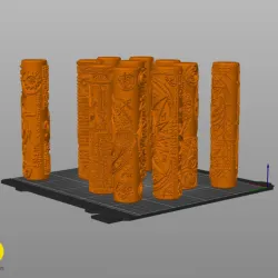 DnD terrain rollers - Symbols