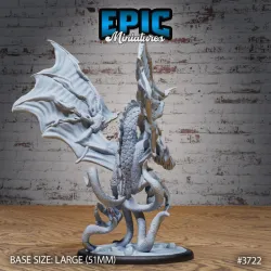 Eldritch Wyvern Firebreath / Lovecraftian Entity / Bulky Astral Dragon / Winged Dream Weaver Reptile / Draconic Mind Ruler / Magical Encounter / Drake Army