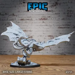 Eldritch Wyvern Roar / Lovecraftian Entity / Bulky Astral Dragon / Winged Dream Weaver Reptile / Draconic Mind Ruler / Magical Encounter / Drake Army