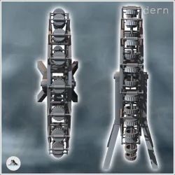 Ferris wheel attraction modern funfair (3) - Modern WW2 WW1 World War Diaroma Wargaming RPG Mini Hobby