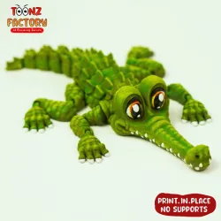 Fish Eating Crocodile
