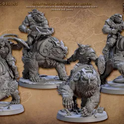 Greatgoblin Nightmauler Rider - A (Bronzeclad Greatgoblin)