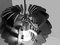 Hang on any light. Orb Collimator