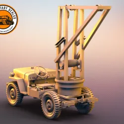 Jeep Willys crane 1