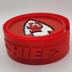 kansas city chiefs coaster holder